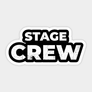 Stage Crew Sticker